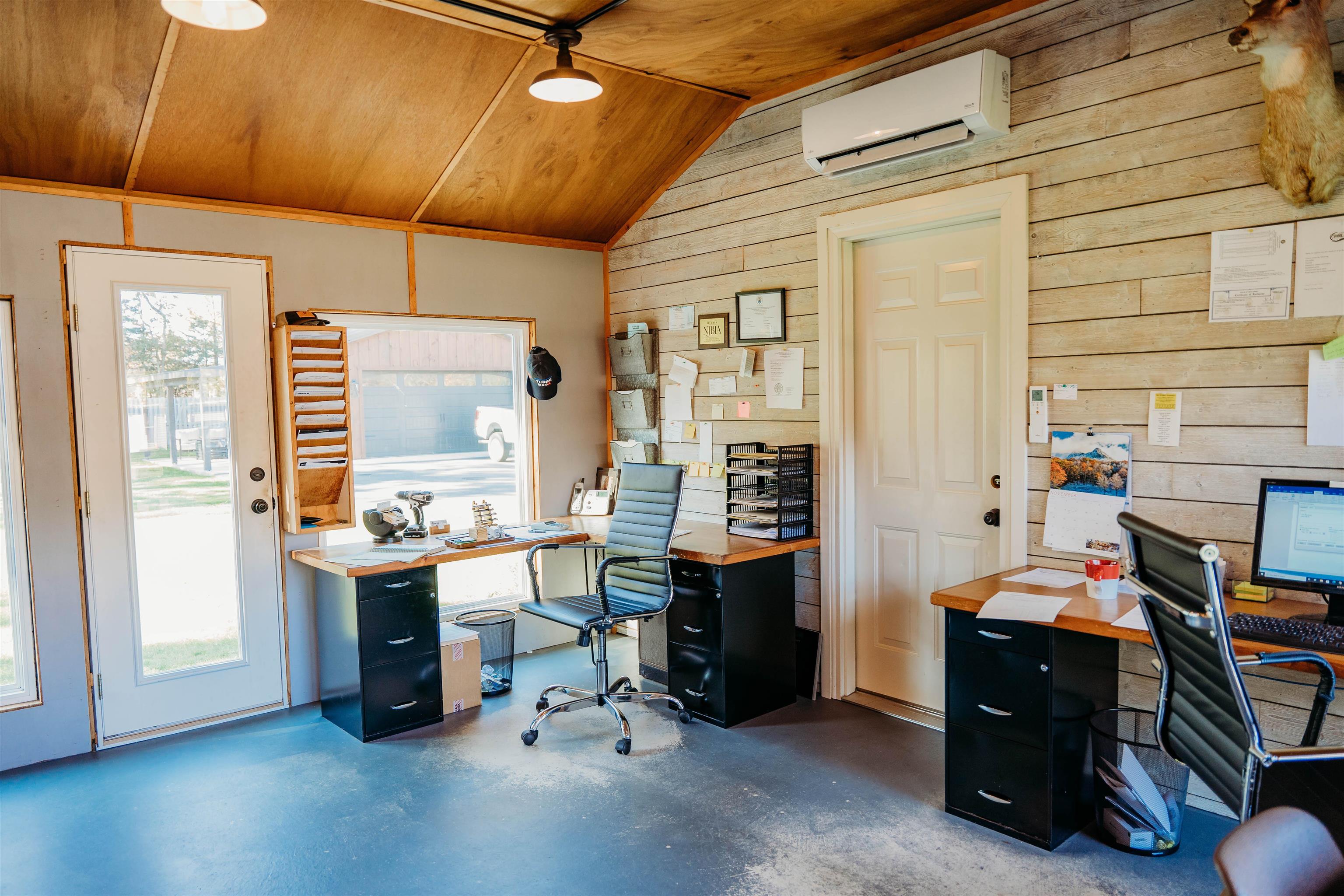 8 Indian Walk Road Ocean View, NJ 08230 - Photo 42 of 44 a view of a workspace with furniture and a window