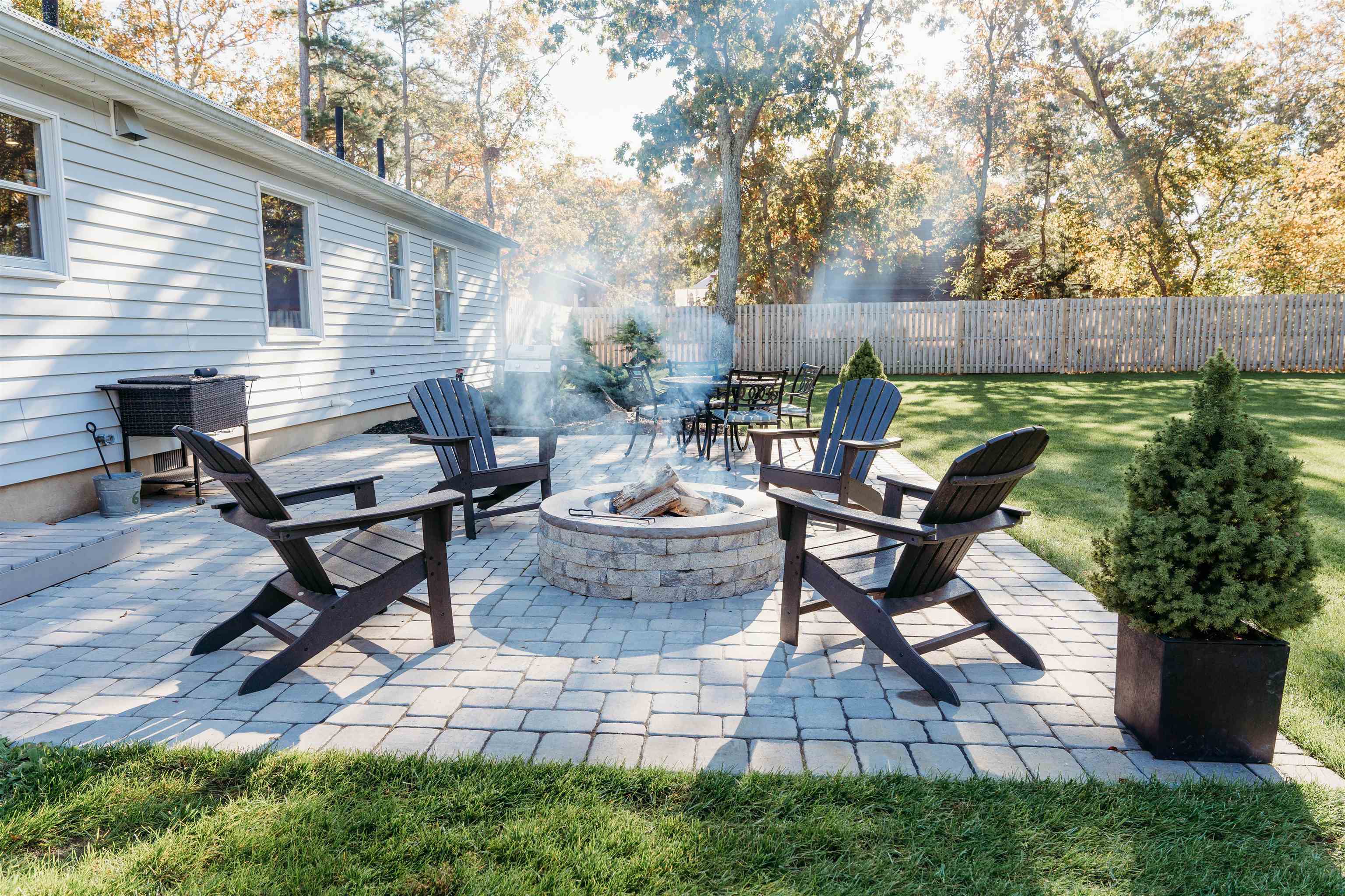 8 Indian Walk Road Ocean View, NJ 08230 - Photo 9 of 44 a view of a backyard with sitting area