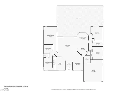 a picture of floor plan