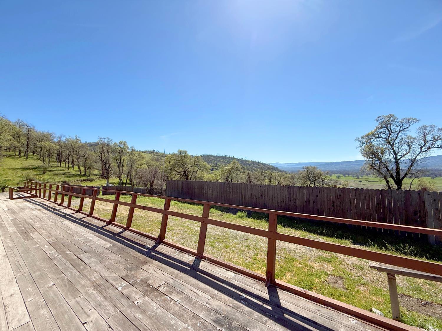 27150 Mendocino Pass Road Covelo, CA 95428 - Photo 28 of 31 Side deck - with panoramic views.