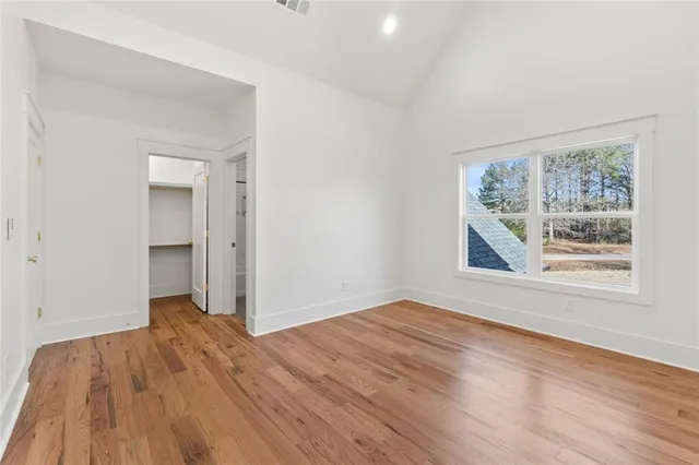 a very nice looking room with a large window