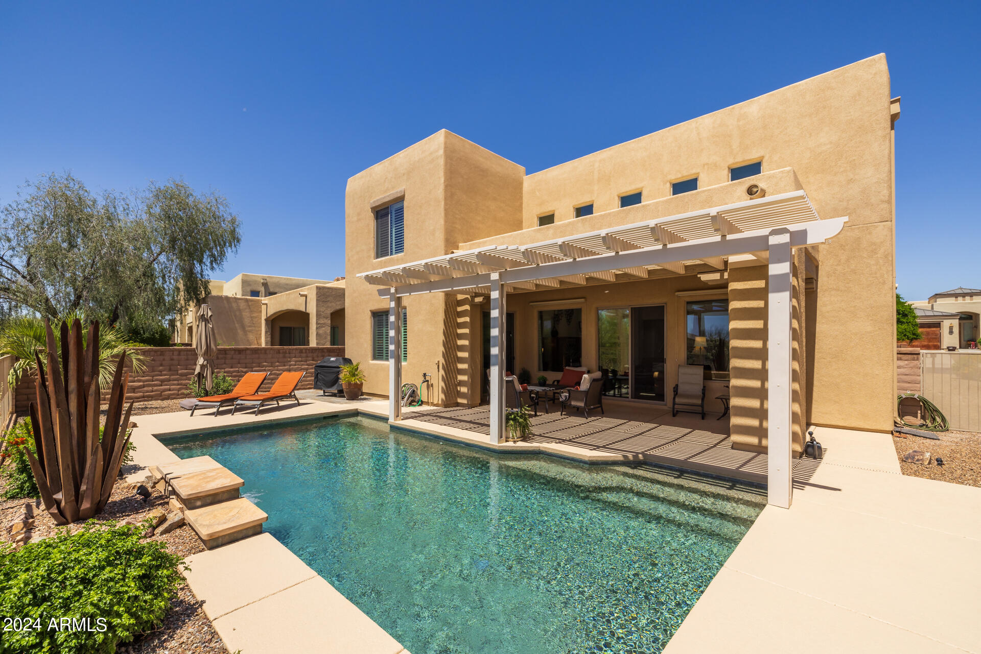 4369 West Cloud Ranch Place Marana, AZ 85658 - Photo 35 of 42 37)BACK OF HOME