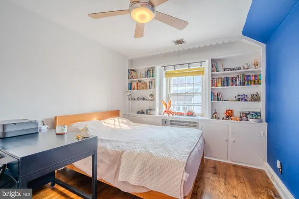 a room with furniture and a window