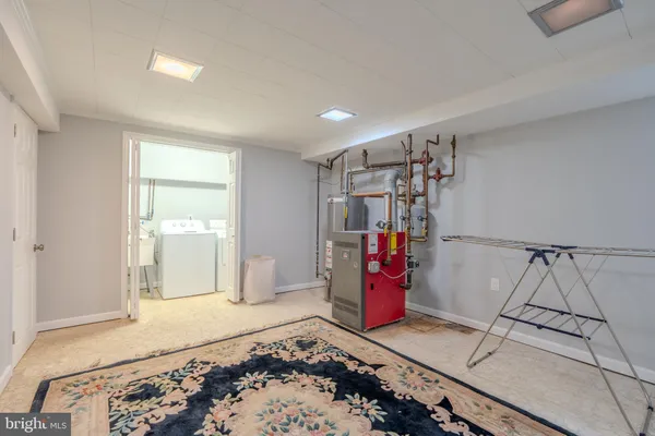 a very nice looking room with a rug