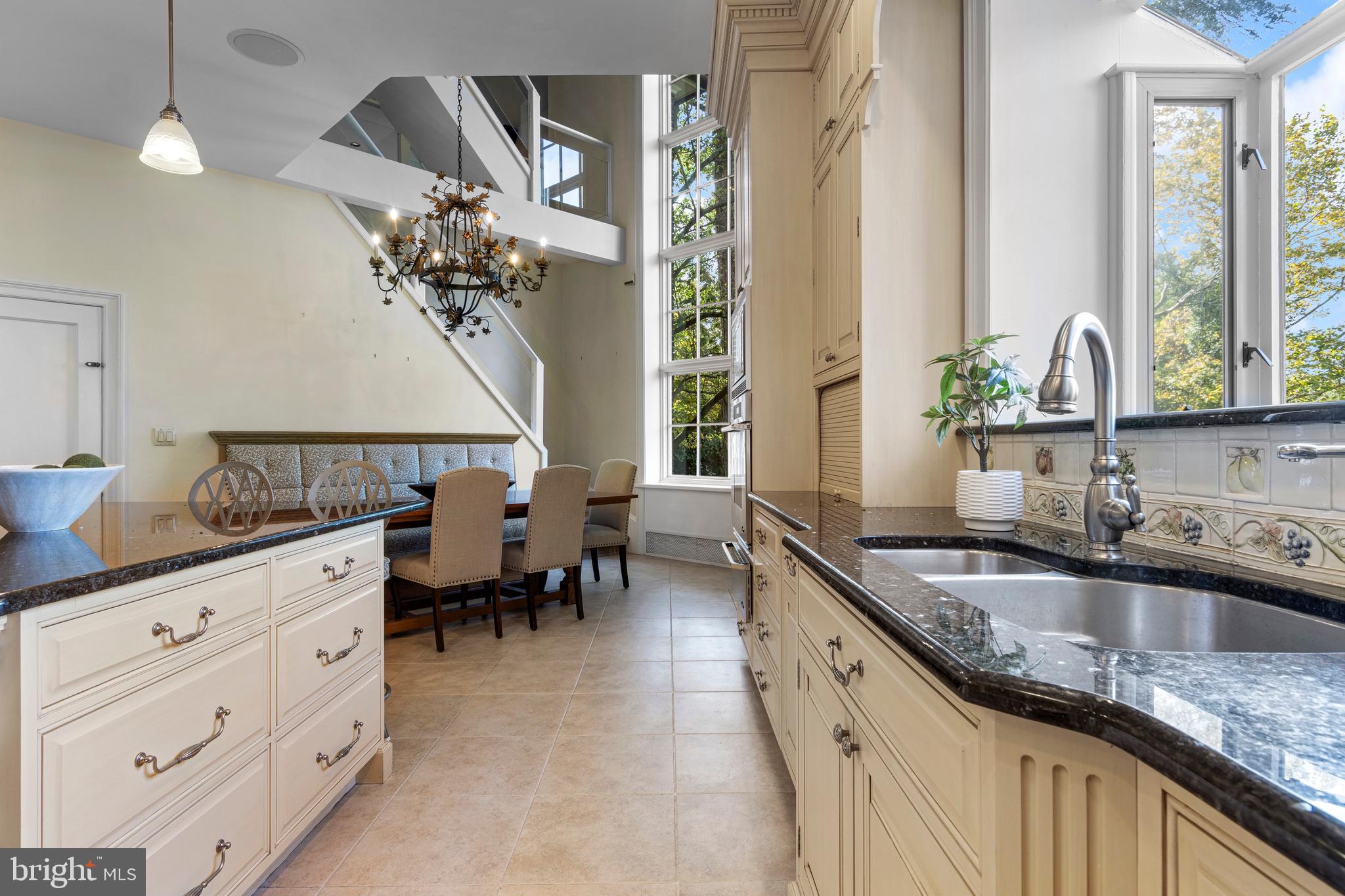 717 North Spring Mill Road Villanova, PA 19085 - Photo 28 of 62 Natural light floods the kitchen, breakfast nook