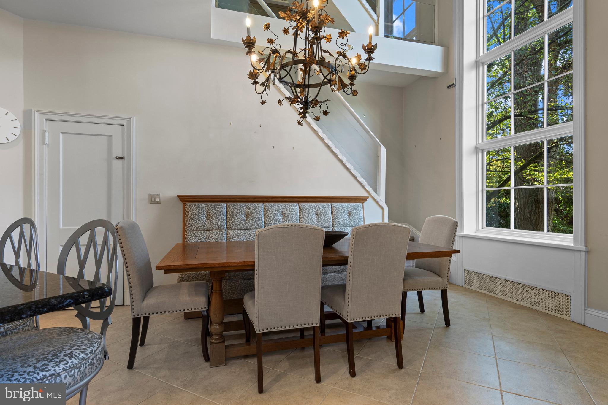 717 North Spring Mill Road Villanova, PA 19085 - Photo 29 of 62 a view of a dining room with furniture and window