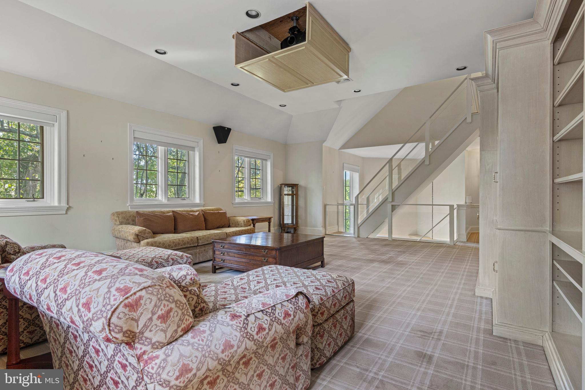 717 North Spring Mill Road Villanova, PA 19085 - Photo 32 of 62 2nd floor family room - open to kitchen below