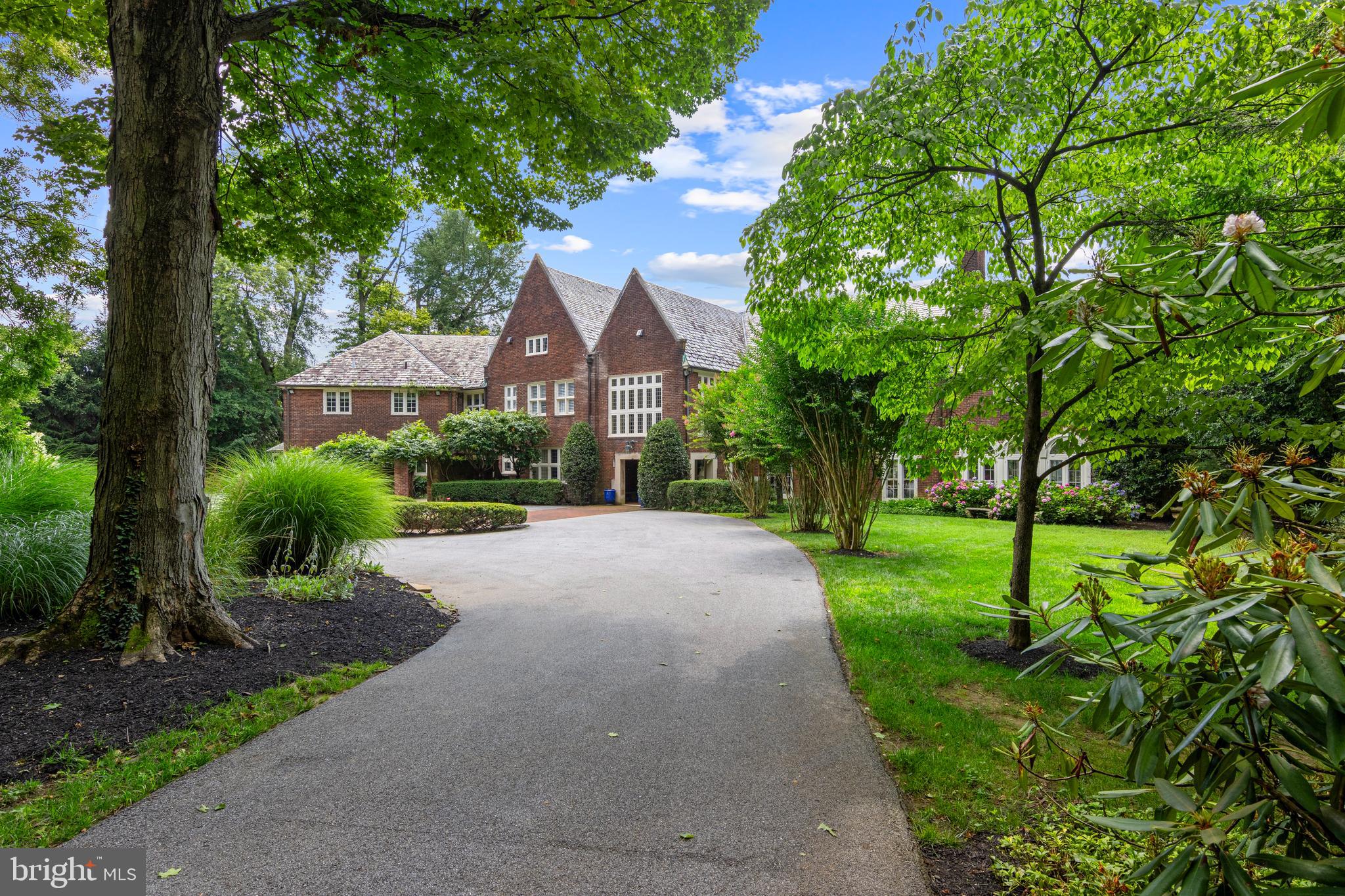 717 North Spring Mill Road Villanova, PA 19085 - Photo 4 of 62 a view of a street with a house in the background