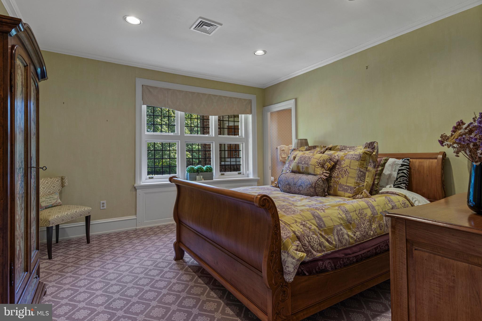 717 North Spring Mill Road Villanova, PA 19085 - Photo 49 of 62 a bedroom with a bed and a window