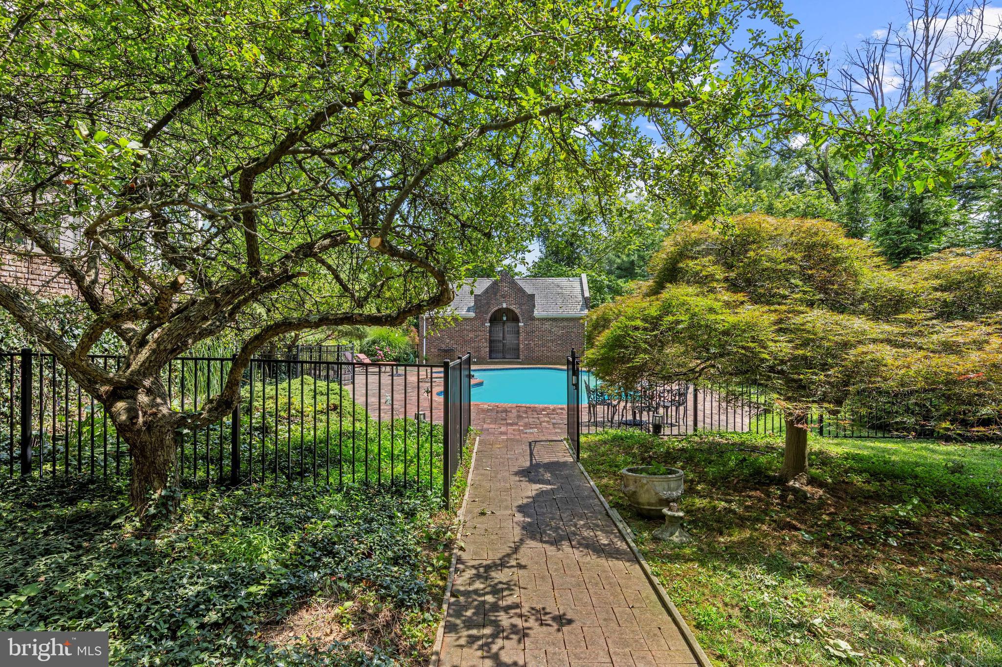 717 North Spring Mill Road Villanova, PA 19085 - Photo 55 of 62 a green field with trees in front of it