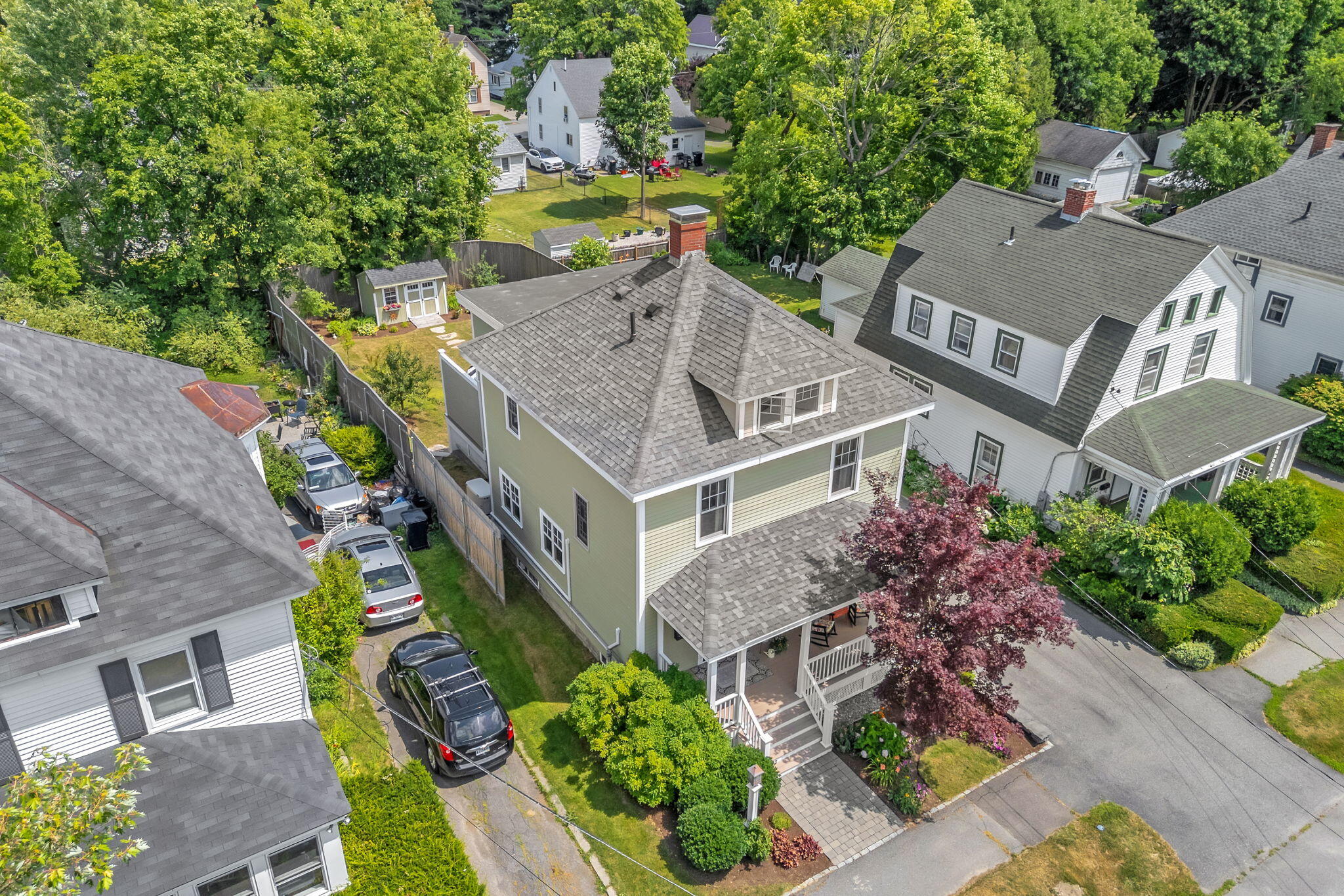 143 Maple Street Bangor, ME 04401 - Photo 76 of 94 Arial View