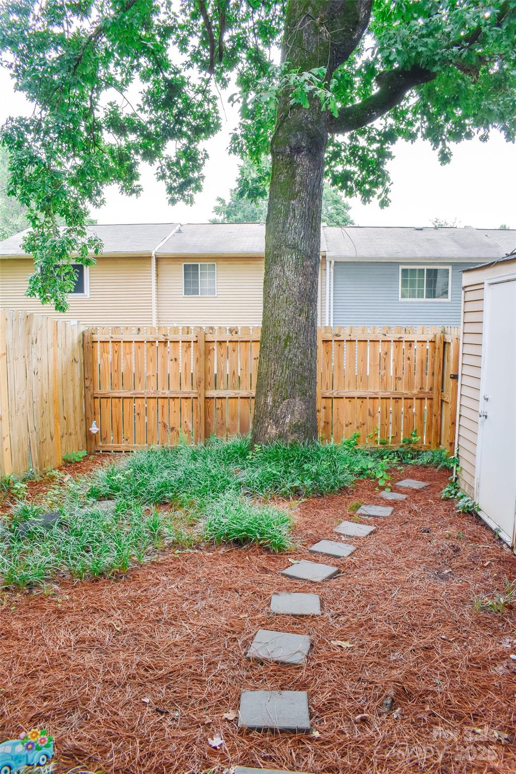 7526 Holly Grove Court Charlotte, NC 28227 - Photo 37 of 42 a backyard of a house with lots of green space