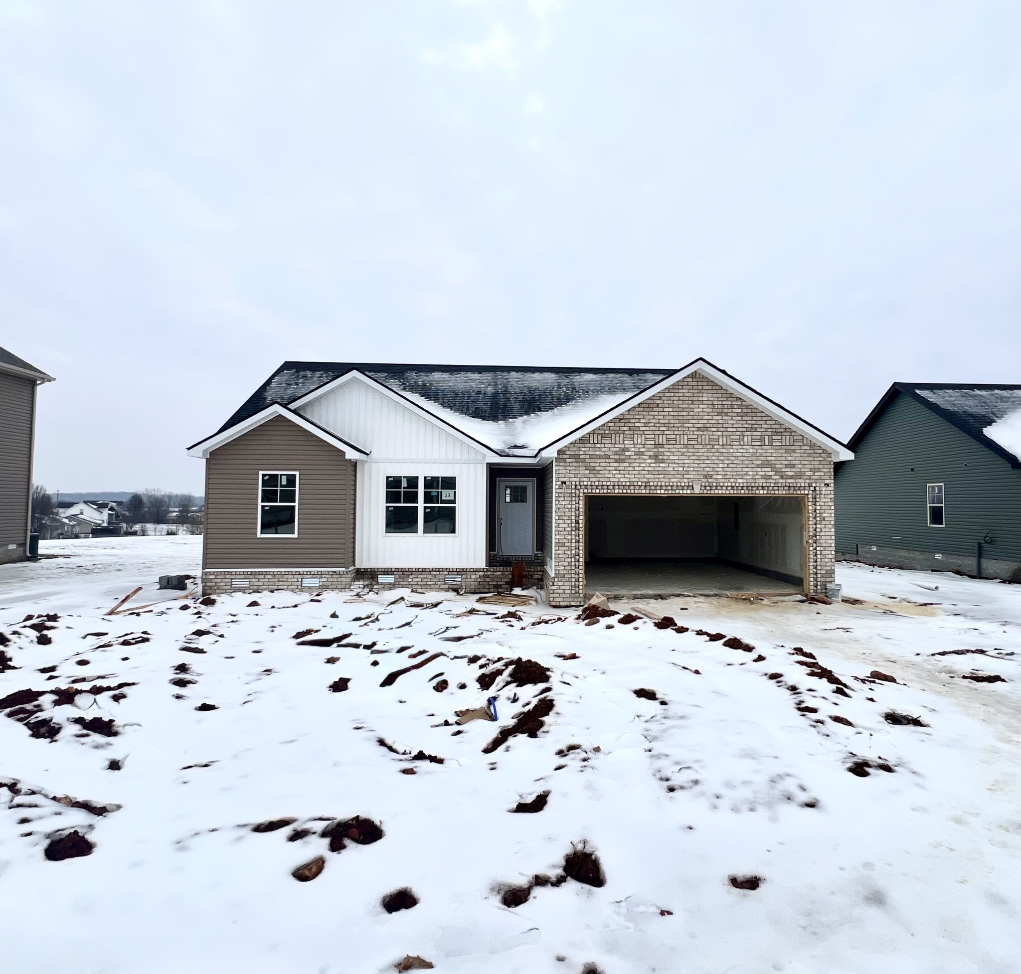 631 Avondale Road Oak Grove, KY 42262 - Photo 2 of 48 a view of white house with a snow on the wall