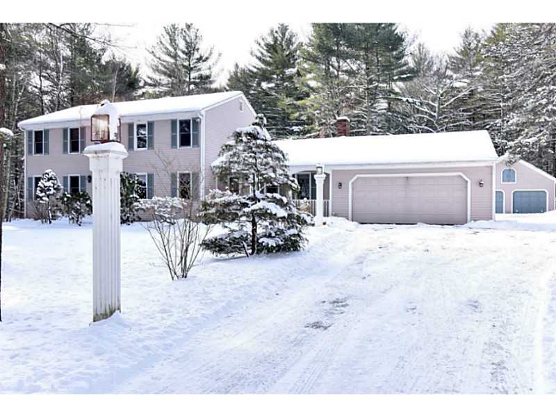 383 Trimtown Road Scituate, RI 02857 - Photo 3 of 24 Exterior Front. Additional two car garage in the rear of the property features heat, electricity and second floor loft space.