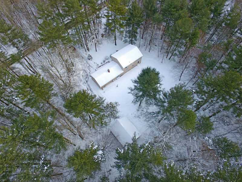 383 Trimtown Road Scituate, RI 02857 - Photo 6 of 24 Aerial View. Aerial view from the back corner of the lot.