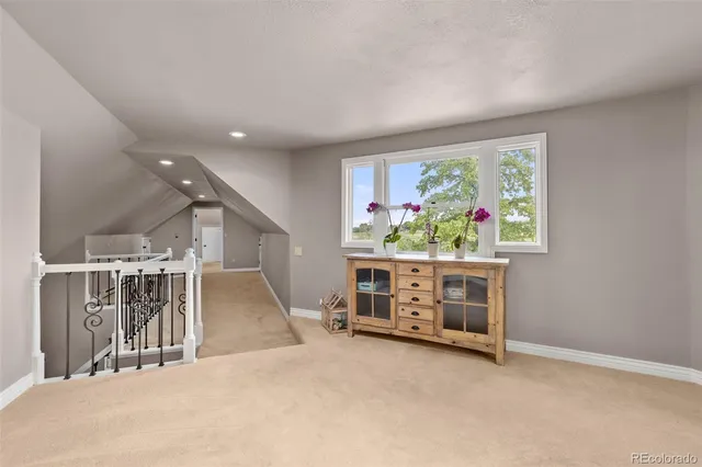 a view of storage and utility room