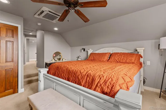 a view of a lake with a mountain in the background