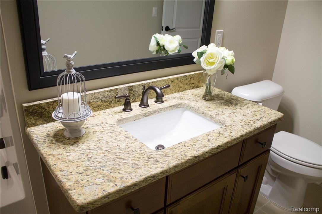 1901 Fiddler Court, Unit 7 Howell, MI 48843 - Photo 70 of 77 Lower level Bath Beautiful!