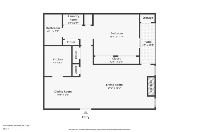 $339,500 | 404 Sloan Road, Nashville, TN 37209