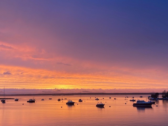 38 Bay Street, Unit W402 Westerly, RI 02891 - Photo 8 of 10 Watch Hill Harbor Sunset