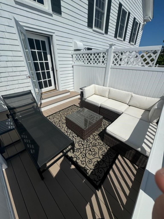 38 Bay Street, Unit W402 Westerly, RI 02891 - Photo 10 of 10 Funished waterview deck