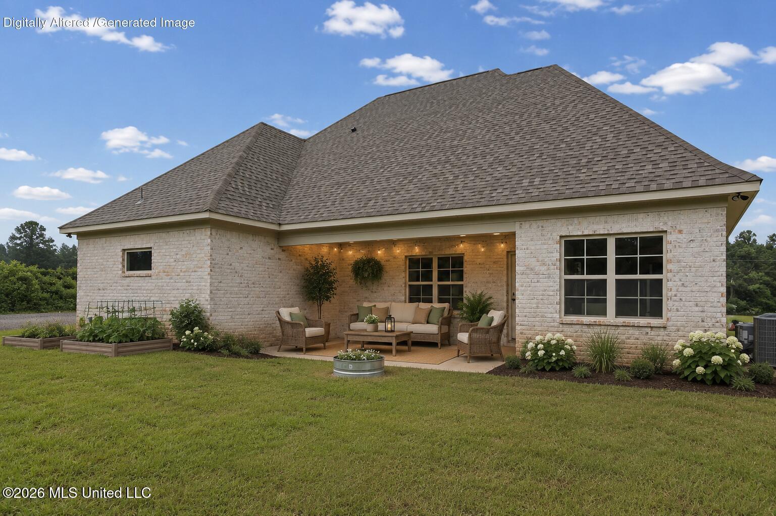 167 Chulahoma Road Holly Springs, MS 38635 - Photo 4 of 41 Virtually Staged Covered Patio