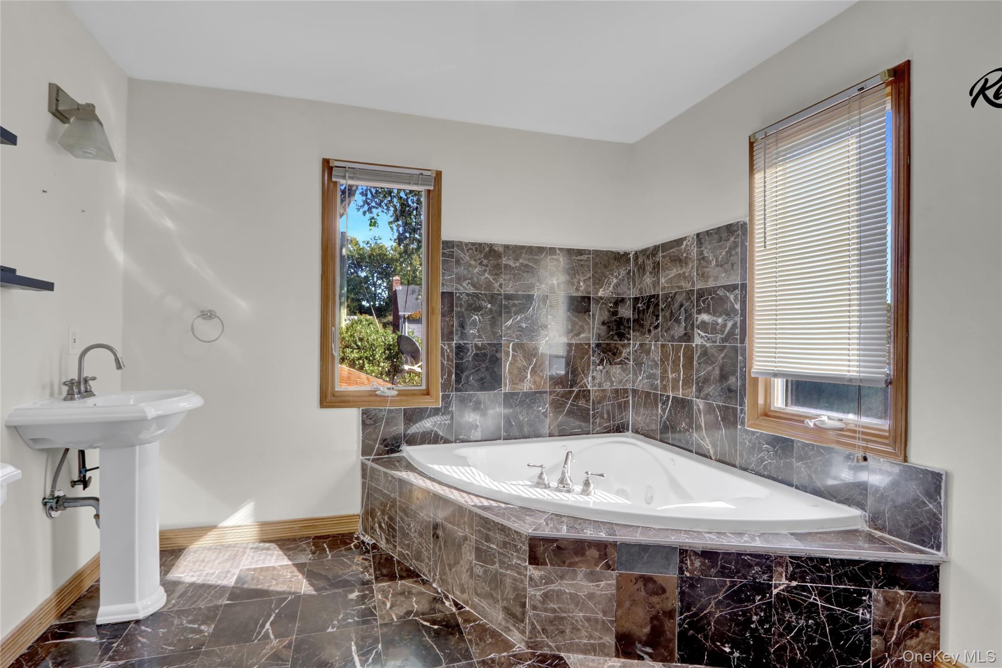 600 Plainview Road Plainview, NY 11803 - Photo 30 of 41 a bathroom with a sink and a bathtub