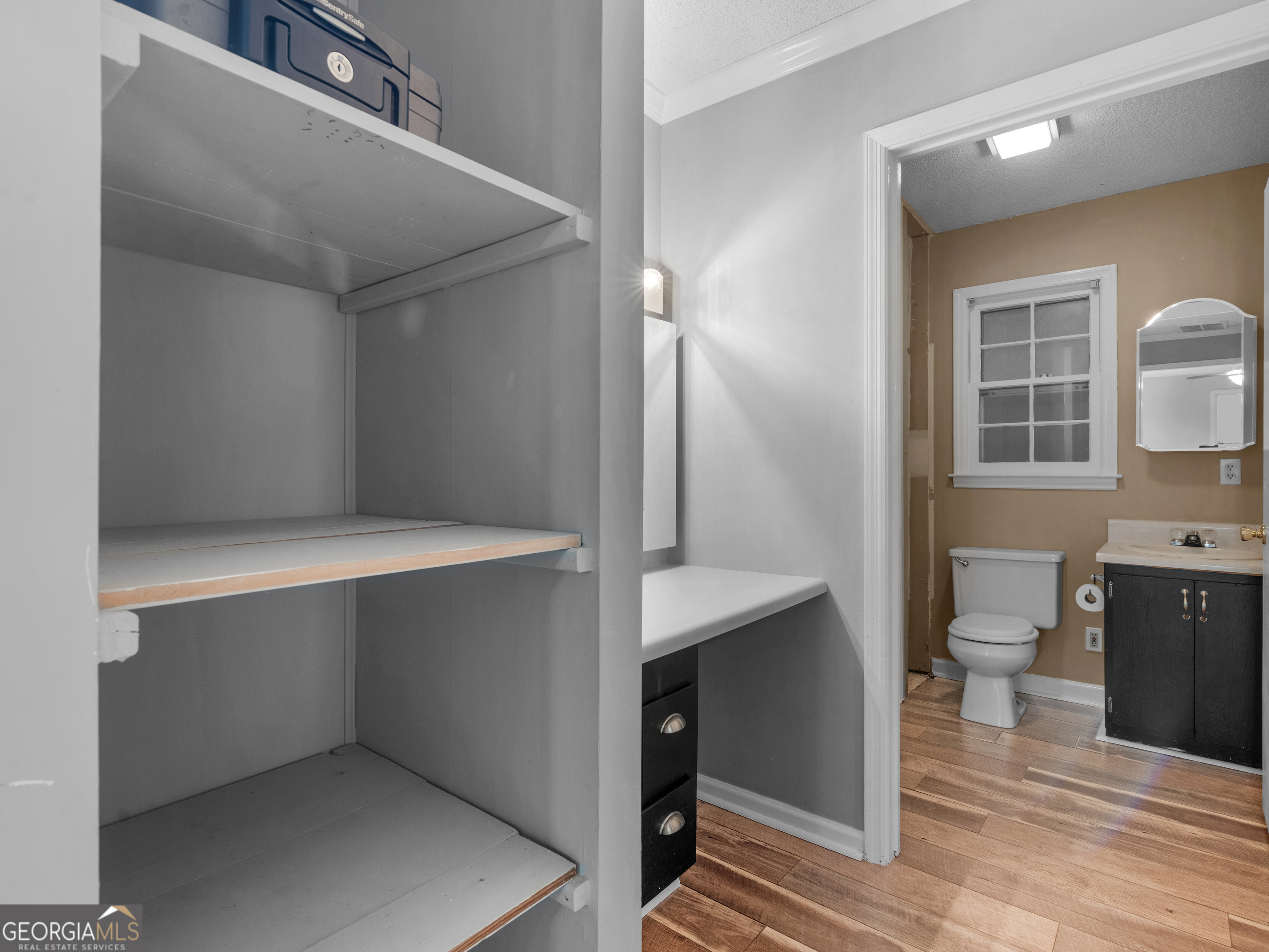 4939 Highway 19 Zebulon, GA 30295 - Photo 55 of 70 a view of cabinets and wooden floor