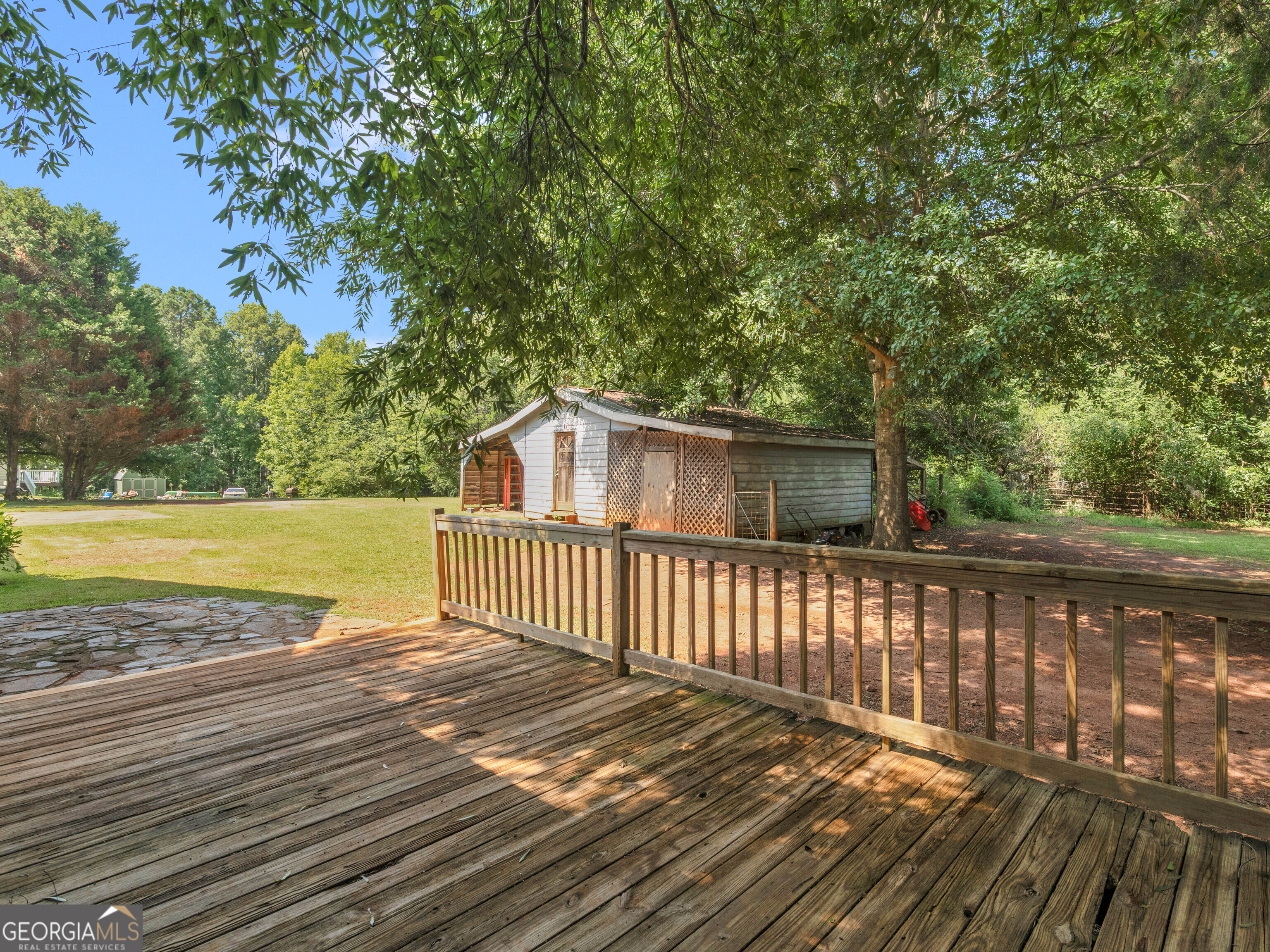 4939 Highway 19 Zebulon, GA 30295 - Photo 60 of 70 a view of a wooden bridge