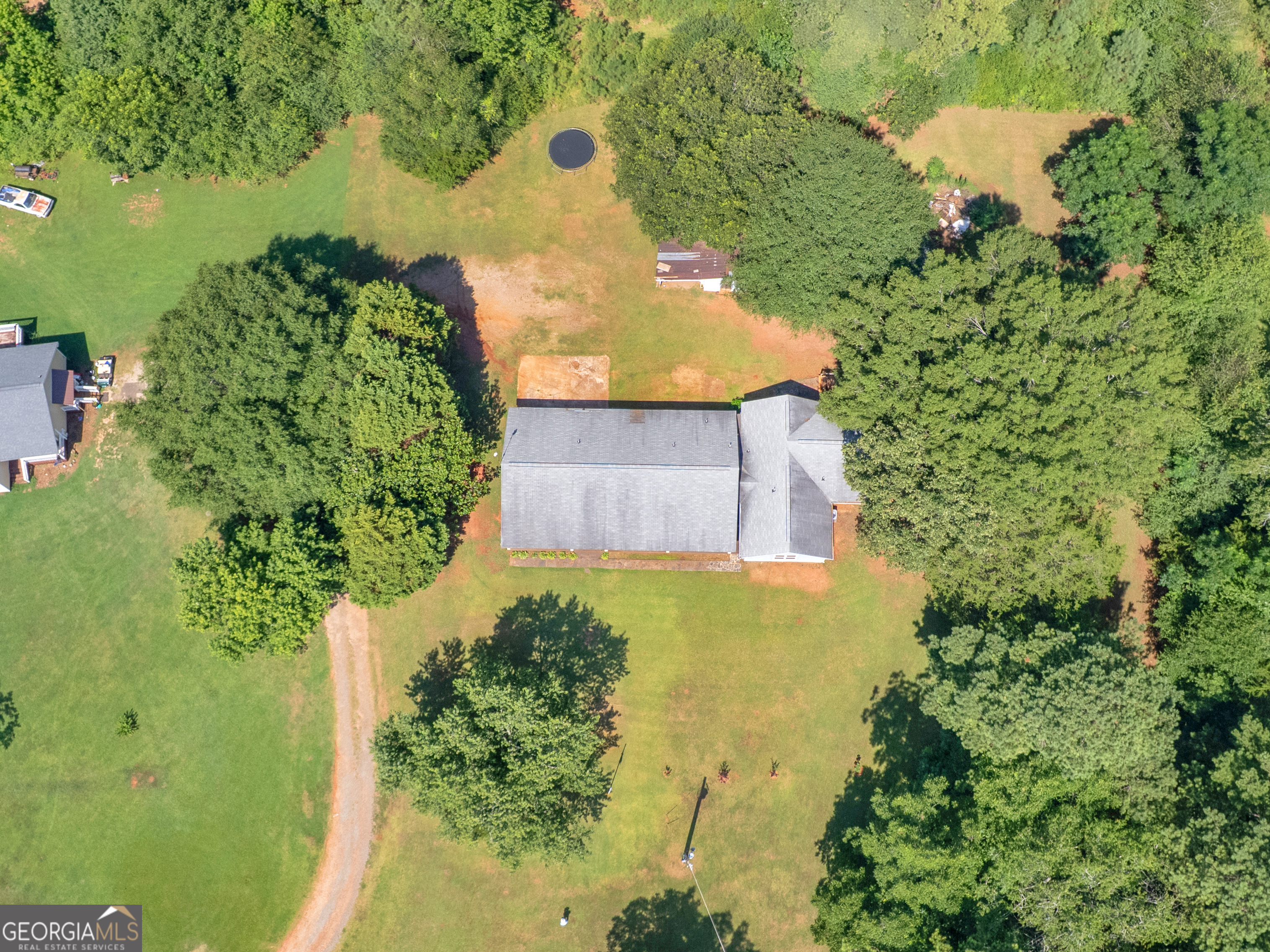 4939 Highway 19 Zebulon, GA 30295 - Photo 69 of 70 an aerial view of a residential houses with yard
