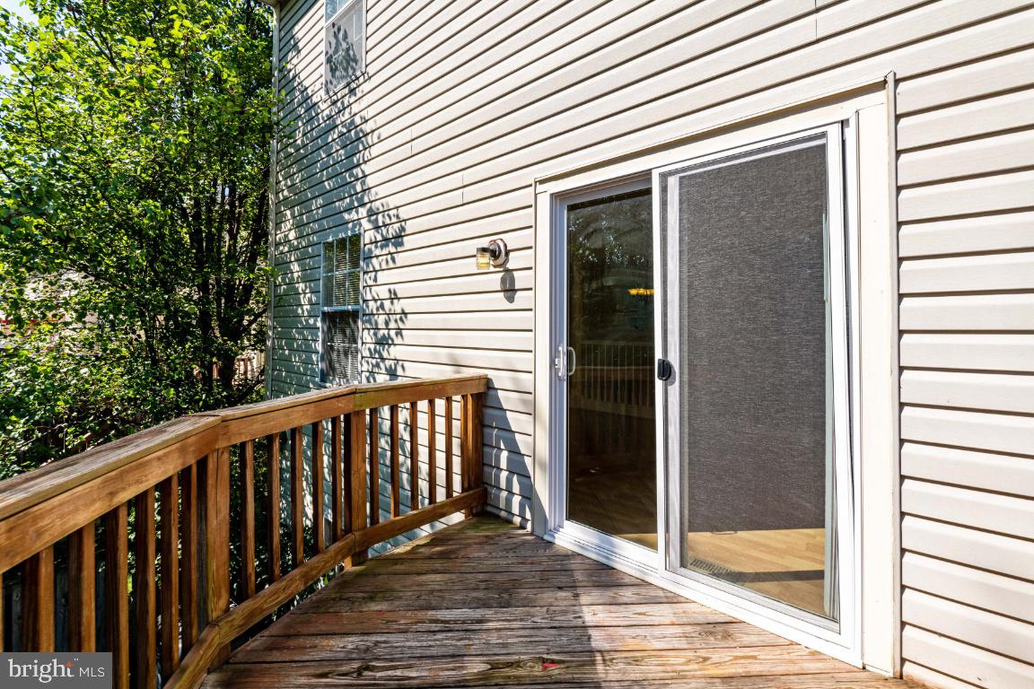 9319 Ridings Way Laurel, MD 20723 - Photo 39 of 44 Deck off of main level