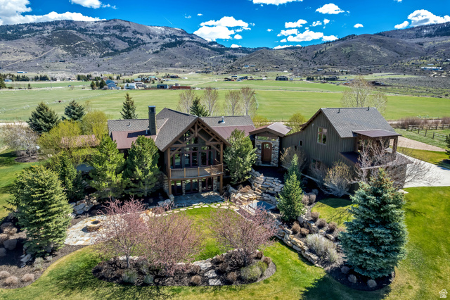 2579 Splendor Valley Road Kamas, UT 84036 - Photo 35 of 87 View from above of property with mountains