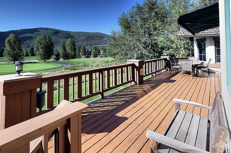 35 Buckboard Road Edwards, CO 81632 - Photo 17 of 21 a view of balcony with furniture and wooden floor