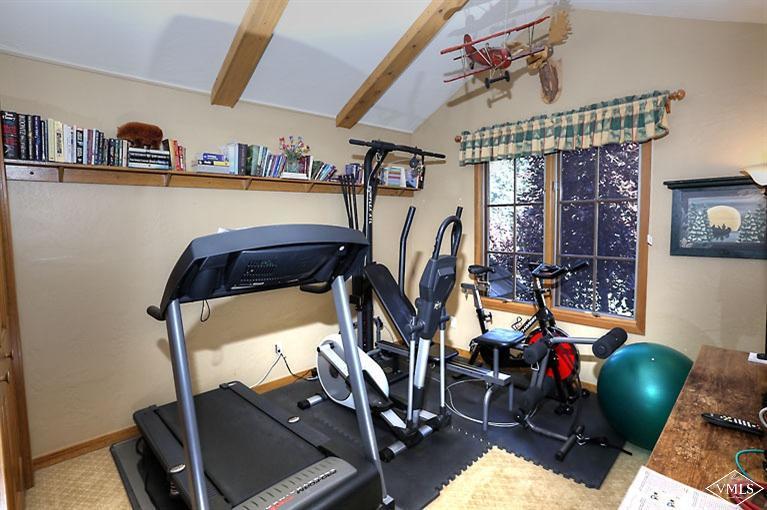 35 Buckboard Road Edwards, CO 81632 - Photo 9 of 21 a view of a room with gym equipment