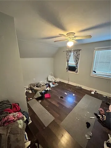 a room with gym equipment