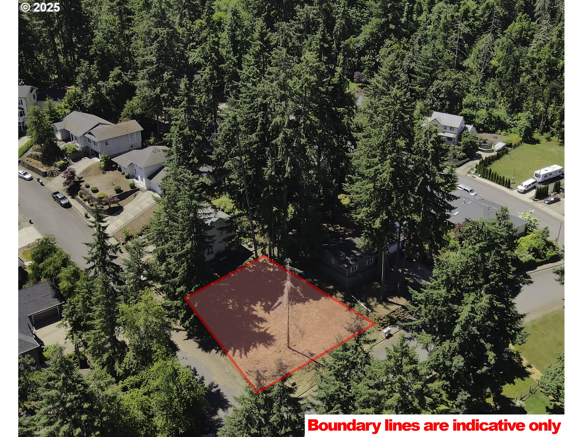 South 69th Place Springfield, OR 97478 - Photo 16 of 16 an aerial view of residential house with outdoor space