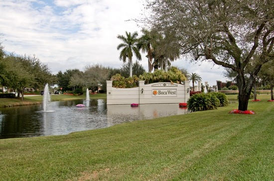 21175 Clubside Drive, Unit D Boca Raton, FL 33434 - Photo 31 of 42 boca-west-entrance-glades