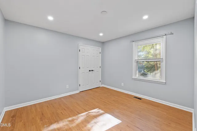 a view of empty room