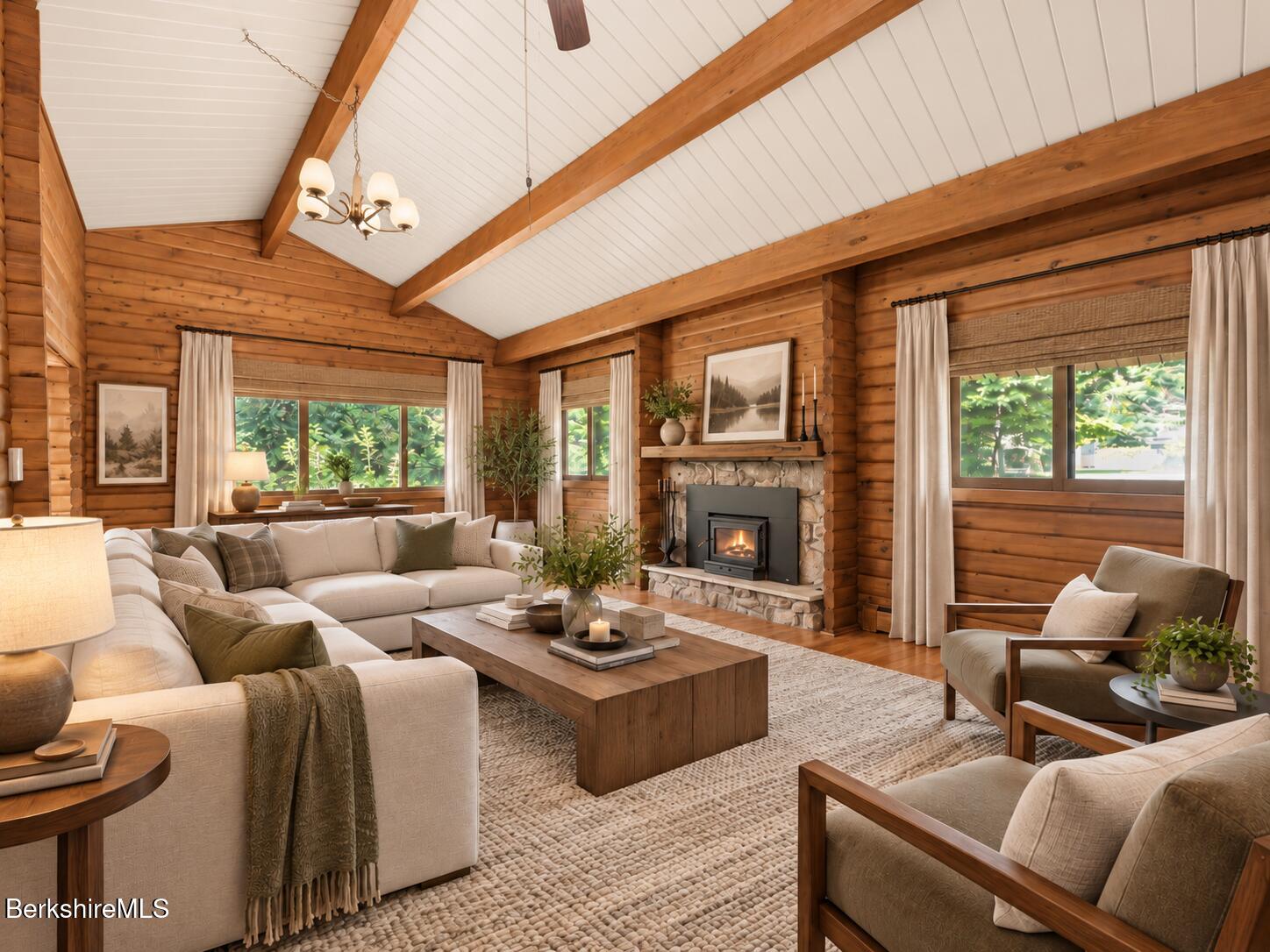 240 Kirchner Road Dalton, MA 01226 - Photo 15 of 64 Living Room - Virtual Staging