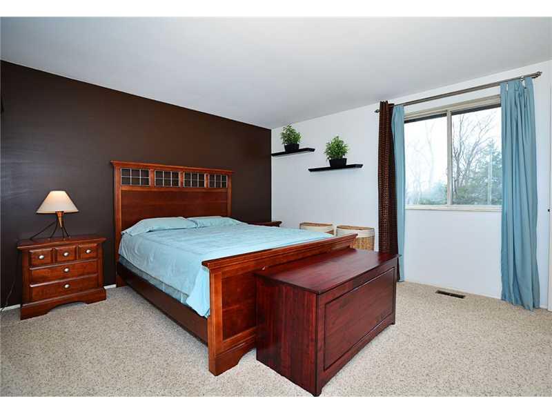 135 Raccoon Way Gibsonia, PA 15044 - Photo 8 of 15 Master Bedroom. Master bedroom has newer carpet and 2 spacious closets. Furniture could be included. Adjacent updated master bath.