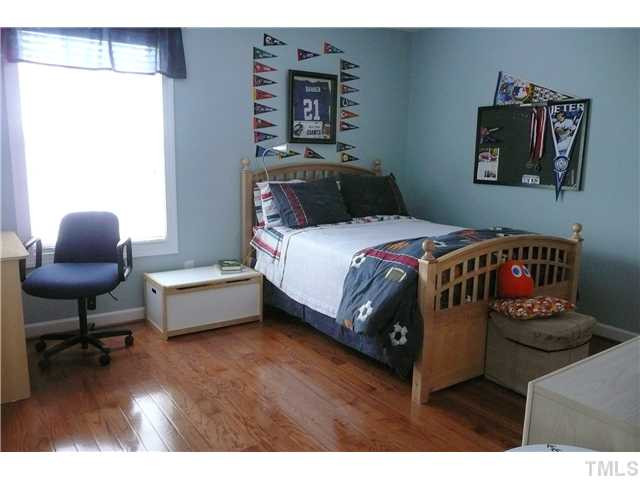 10504 Swerling Way Raleigh, NC 27614 - Photo 20 of 25 One of three additional bedrooms on the 2nd floor. This bedroom has access to a bathroom and has a walk-in closet. Bedroom