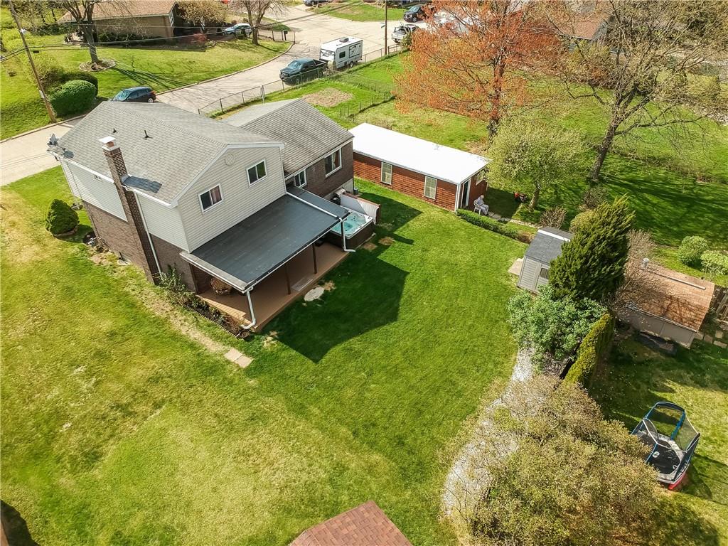 2202 Altaview Avenue Pittsburgh, PA 15226 - Photo 24 of 25 an aerial view of residential house with pool and yard