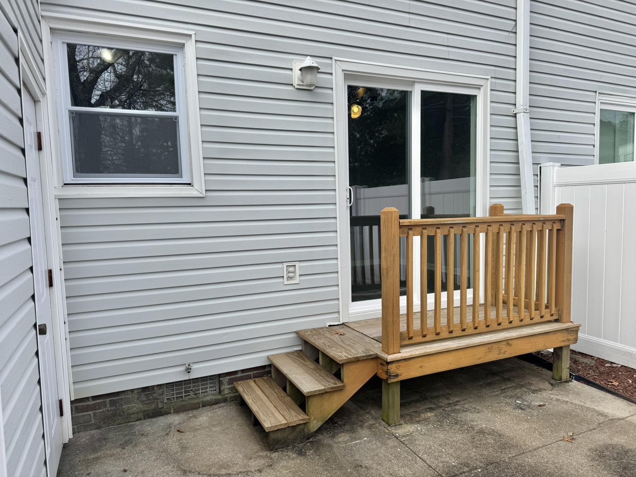 4115 Little River Road, Unit 10B Myrtle Beach, SC 29577 - Photo 15 of 31 View of exterior entry featuring a wooden deck