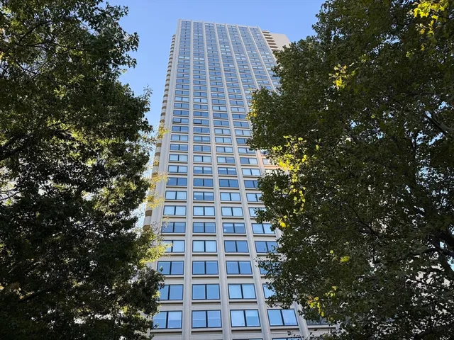 a front view of a building