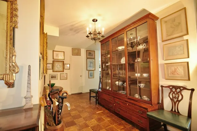 a room with musical instrument