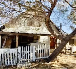 a view of wooden balcony