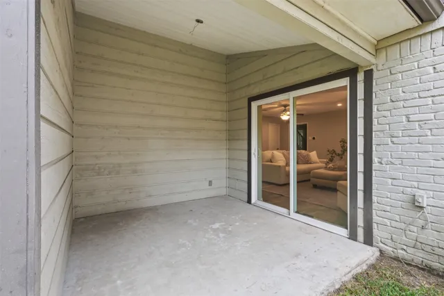 a view of empty room