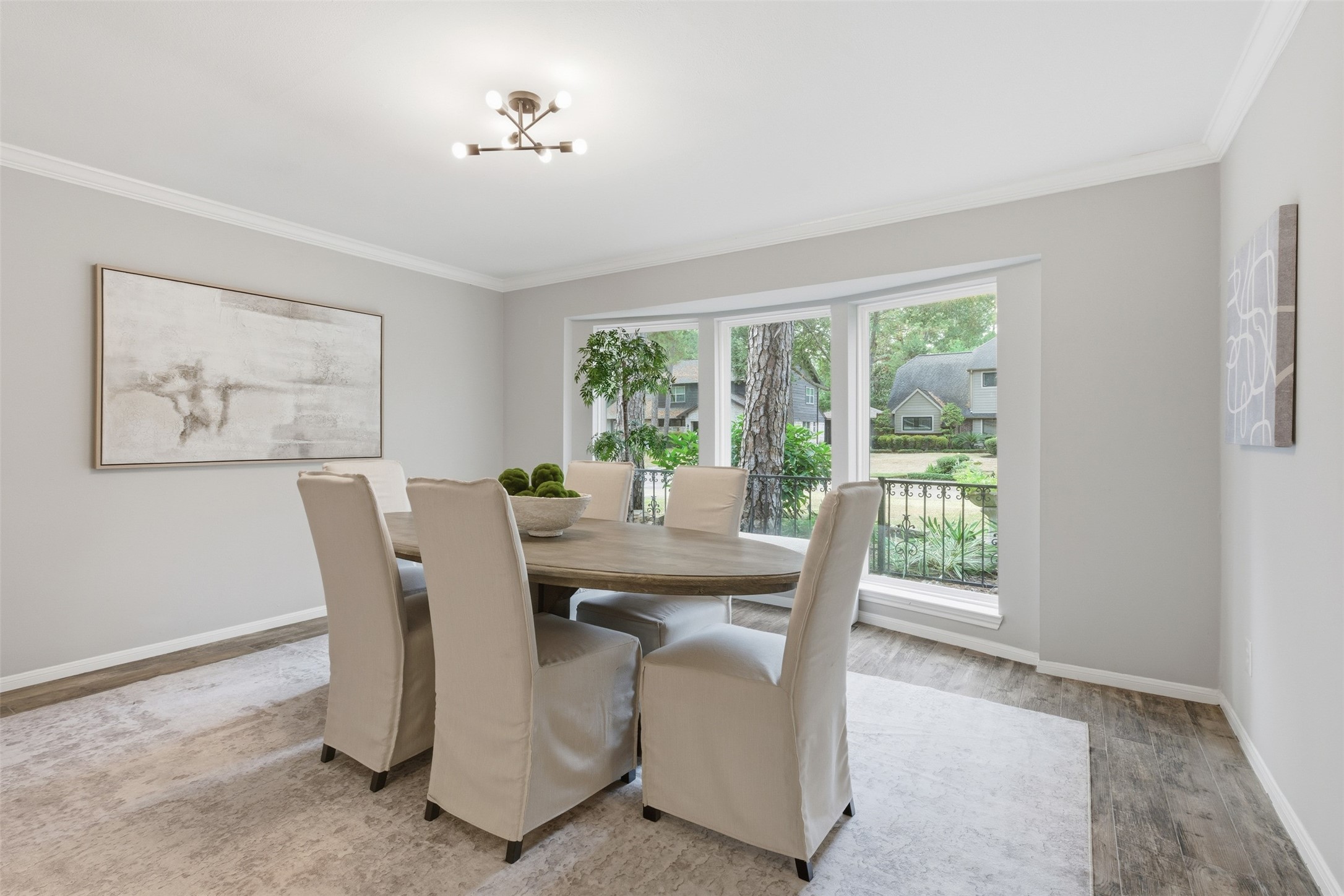 8107 Twining Oaks Lane Spring, TX 77379 - Photo 8 of 41 a view of a dining room with furniture window and outside view