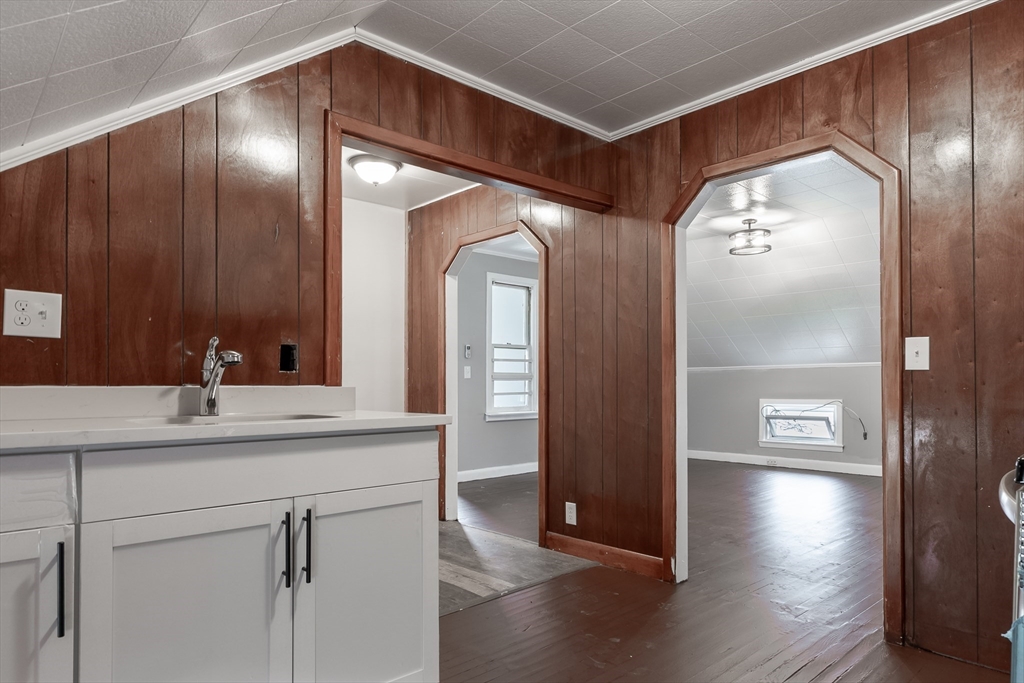 50 Tecumseh Street Fall River, MA 02721 - Photo 29 of 36 a bathroom with a sink and a mirror