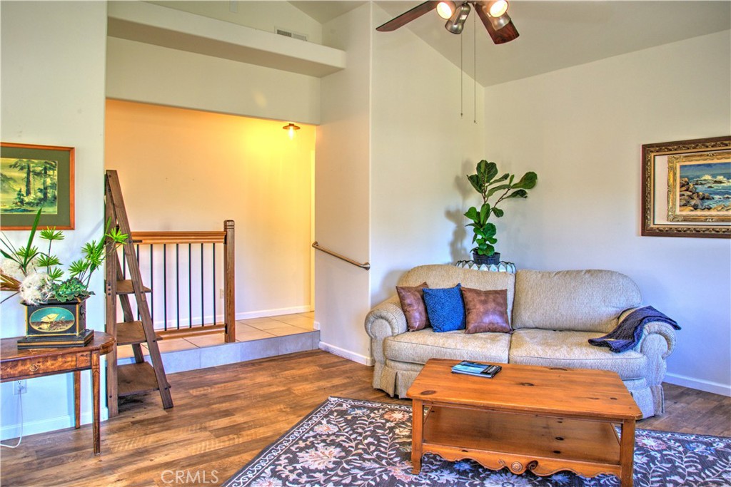 3199 Eton Road Cambria, CA 93428 - Photo 5 of 30 a living room with furniture and a potted plant